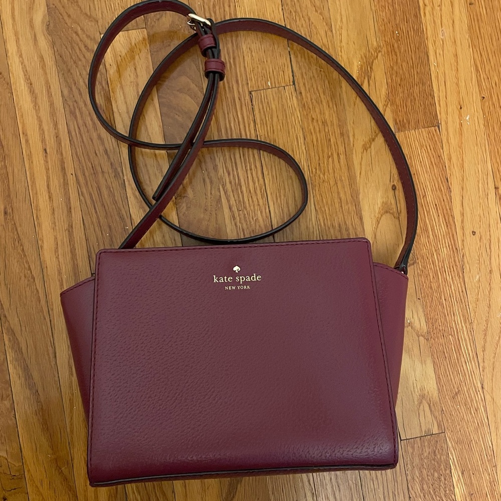 Burgundy Kate Spade Purse